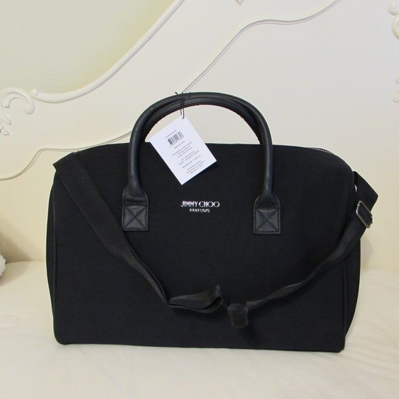 Jimmy Choo Bags Jimmy Choo Weekender Bag Duffle Black Gym Bag Tote